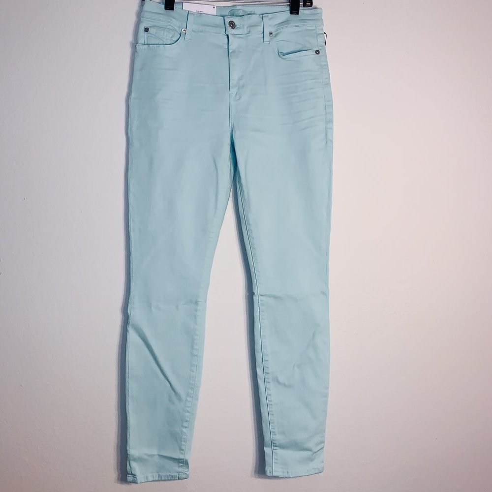 7 For All Mankind Jeans Blue, Sz 30 NWT